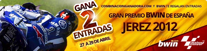 2 ENTRADAS PARA EL GRAN PREMIO BWIN DE ESPAÑA